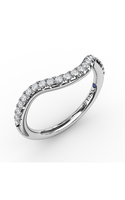 Fana Matching Band Wedding Band W7234-14kt-White