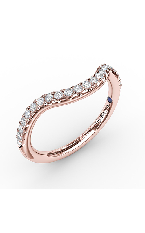 Fana Matching Band Wedding Band W7234-18kt-Rose