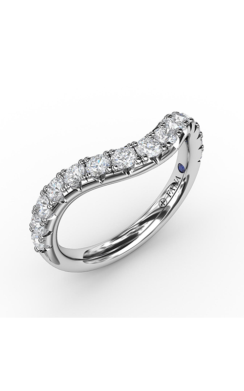 Fana Matching Band Wedding Band W7236-14kt-White