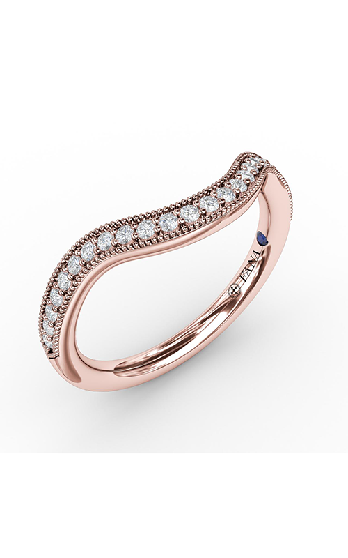 Fana Matching Band Wedding Band W7237-14kt-Rose