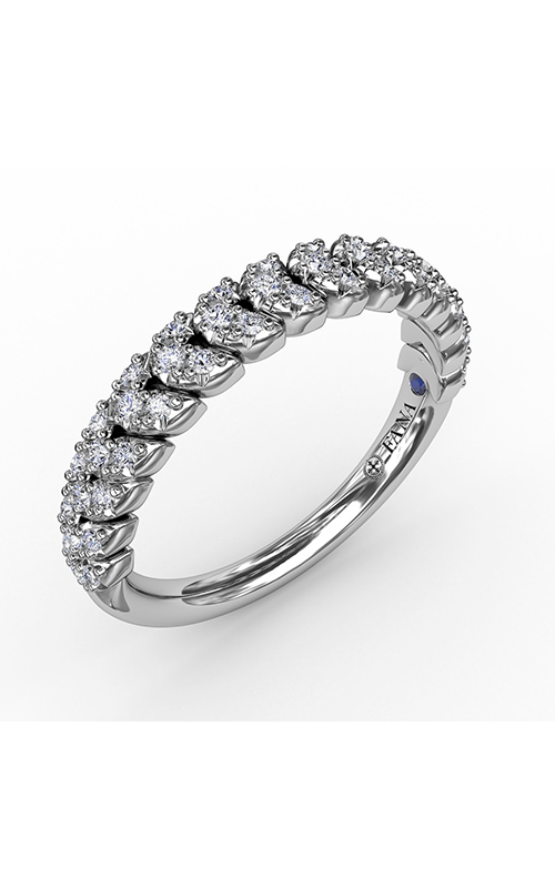 Fana Matching Band Wedding Band W7271-14kt-White