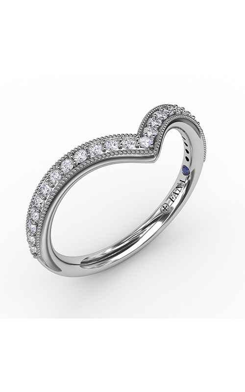 Fana Matching Band Wedding Band W7315-14kt-White