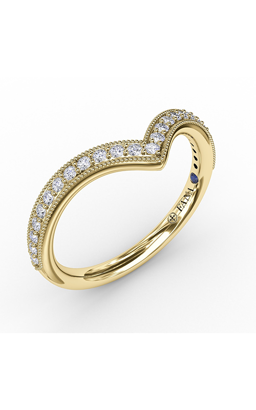 Fana Matching Band Wedding Band W7315-18kt-Yellow