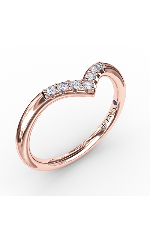 Fana Matching Band Wedding Band W7316-14kt-Rose