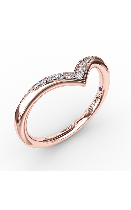 Fana Matching Band Wedding Band W7318-14kt-Rose