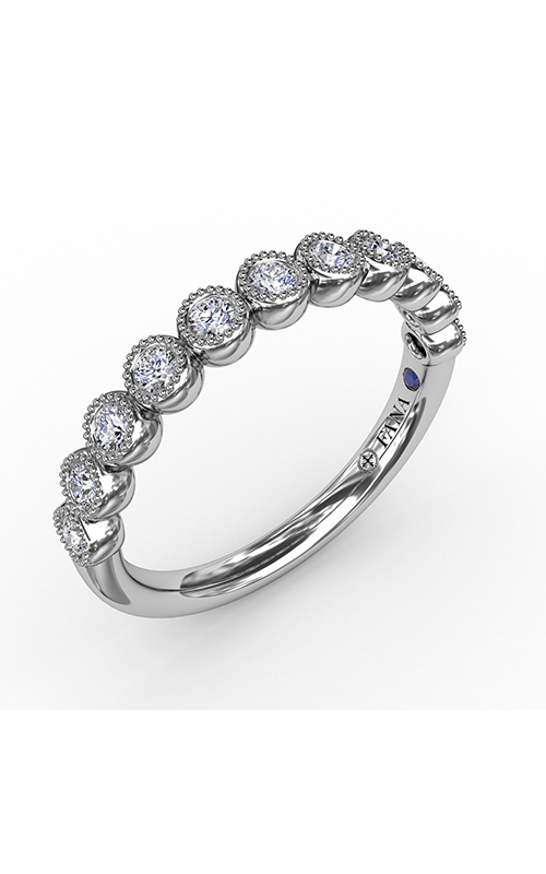 Fana Matching Band Wedding Band W7334-18kt-White