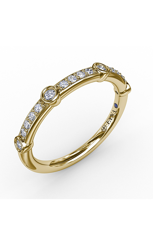 Fana Matching Band Wedding Band W7337-18kt-Yellow
