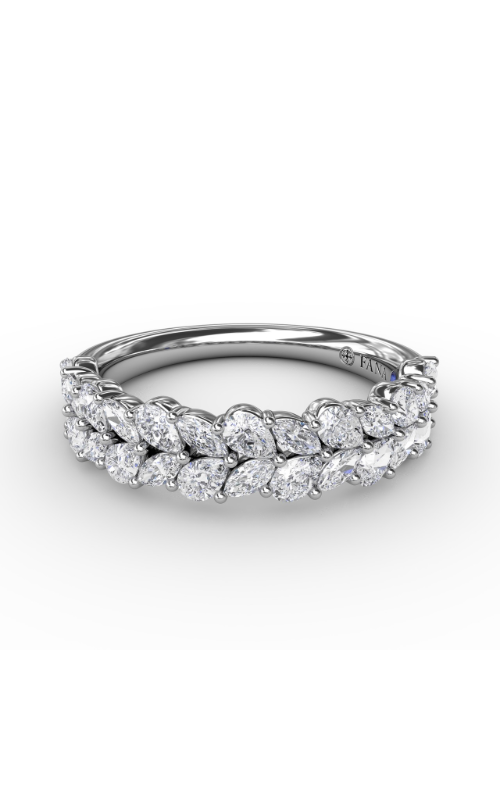 Fana Anniversary Band Wedding Band W7440-14kt-White