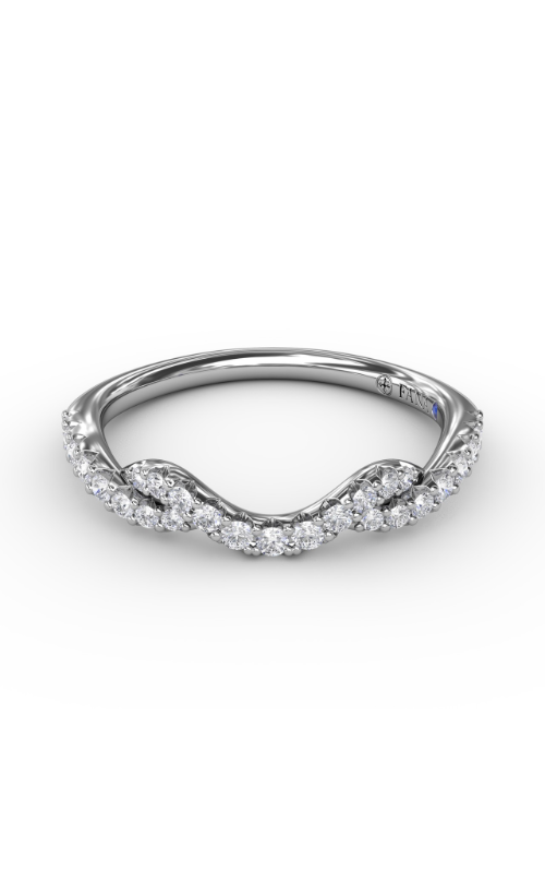 Fana Anniversary Band Wedding Band W7441-14k-White
