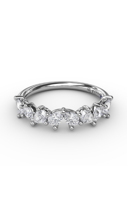Fana Anniversary Band Wedding Band W7443-14kt-White
