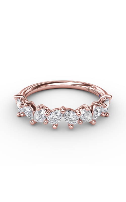 Fana Anniversary Band Wedding Band W7443-18kt-Rose