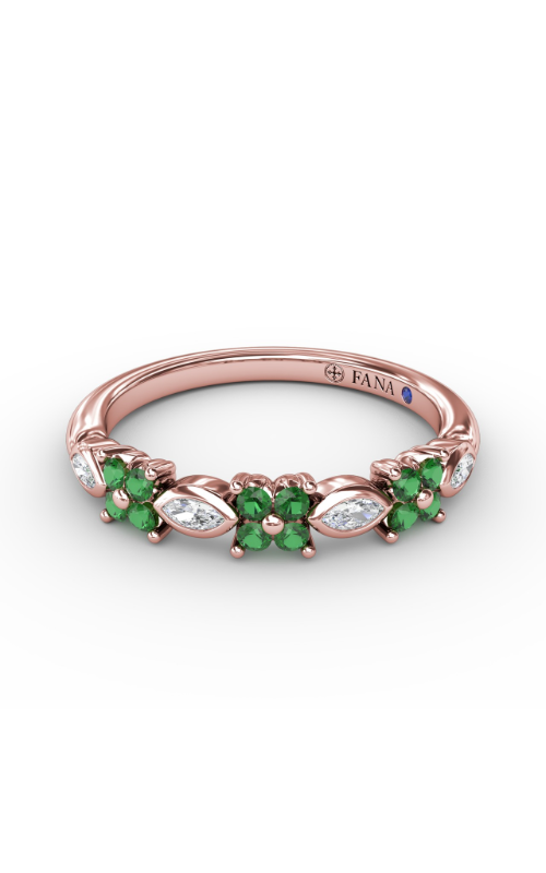 Fana Anniversary Band Wedding Band W7455E-14kt-Rose