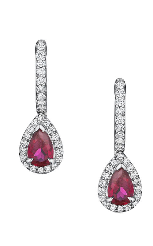 Fana Color Fashion Earring ER1394R-14kt-White