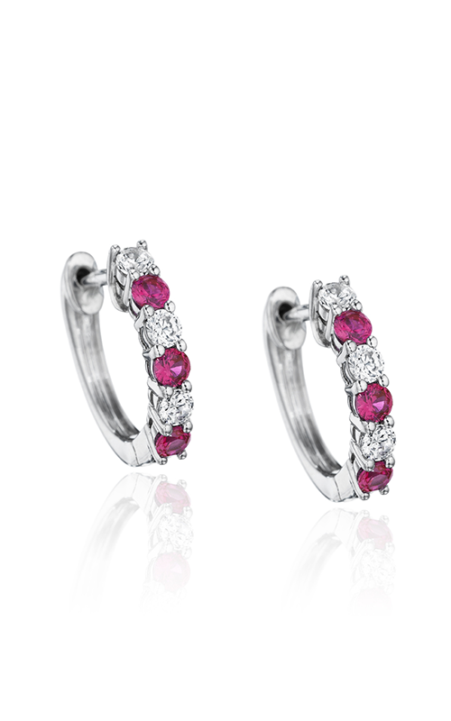 Fana Color Fashion Earrings ER1494R-14kt-White