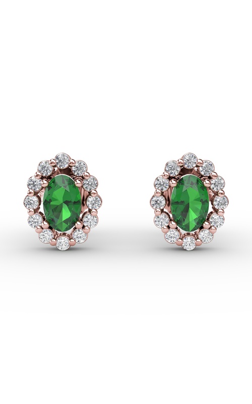 Fana Color Fine Jewelry Earring ER1517E-14kt-Rose