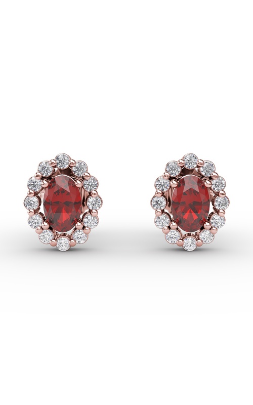 Fana Color Fine Jewelry Earring ER1517R-14kt-Rose
