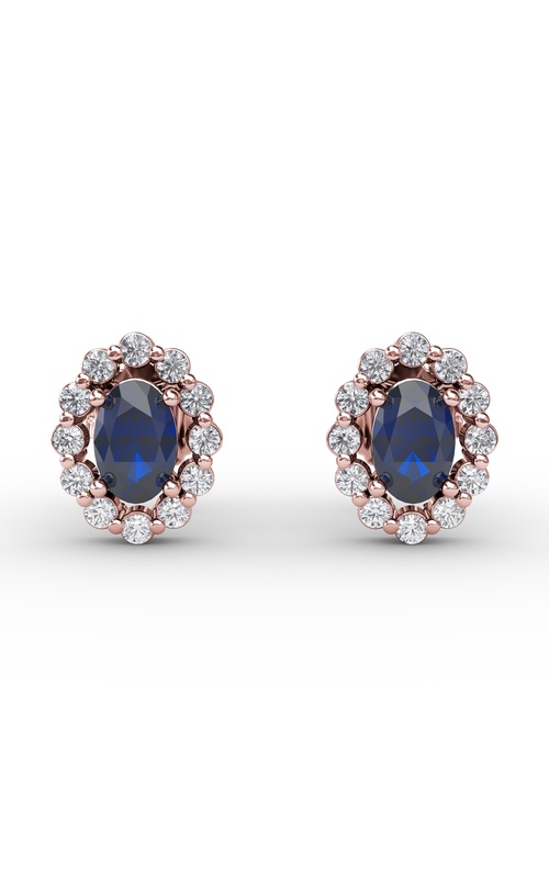Fana Color Fine Jewelry Earring ER1517S-14kt-Rose