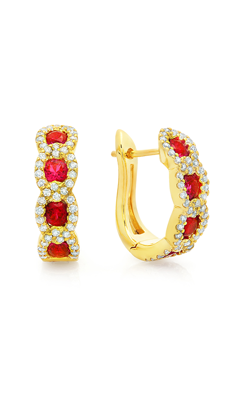 Fana Color Fashion Earrings ER1544R-14kt-White