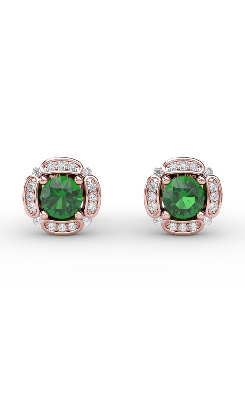 Fana Color Fine Jewelry Earring ER1570E-14kt-Rose