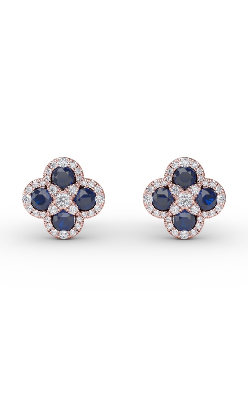 Fana Color Fine Jewelry Earring ER1643S-14kt-Rose