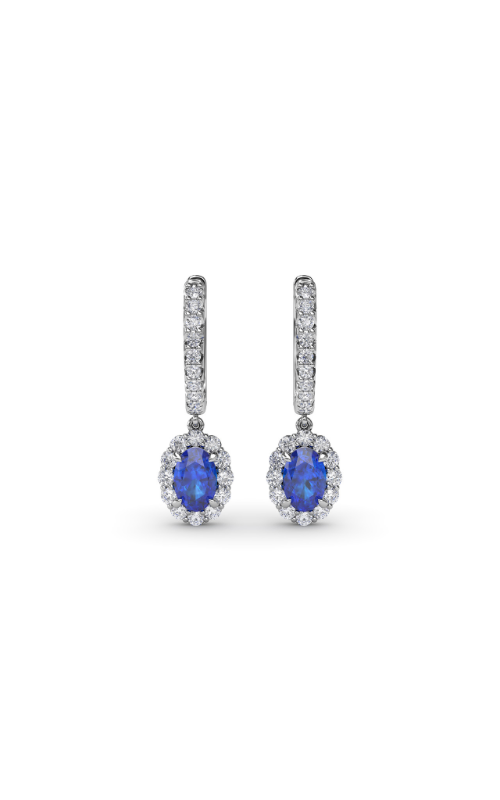 Fana Color Fashion Earrings ER1834S-14kt-White