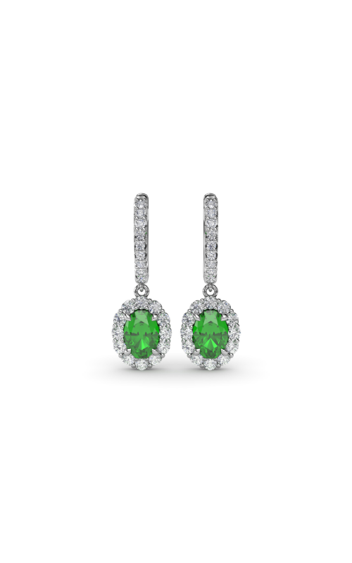 Fana Color Fashion Earrings ER1835E-14kt-White