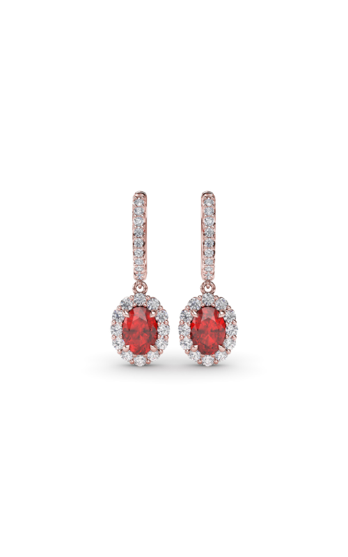 Fana Color Fashion Earrings ER1835R-14kt-Rose Fana Color Fashion Earrings ER1835R-14kt-Rose