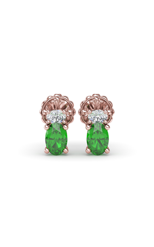 Fana Color Fashion Earrings ER1852E-14kt-Rose
