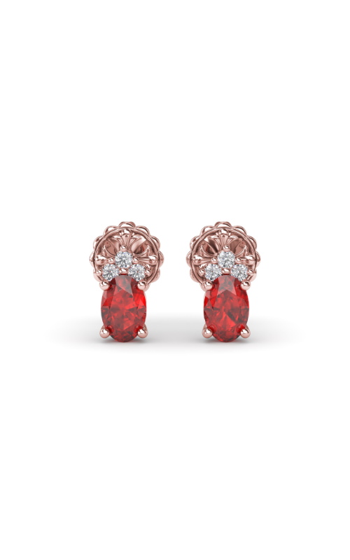 Fana Color Fashion Earrings ER1857R-14kt-Rose Fana Color Fashion Earrings ER1857R-14kt-Rose
