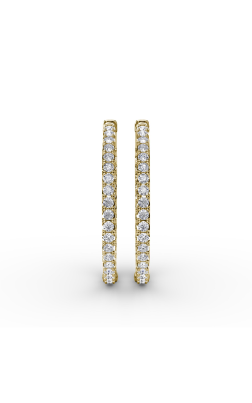 Fana Diamond Fashion Earrings ER4896-14kt-Yellow