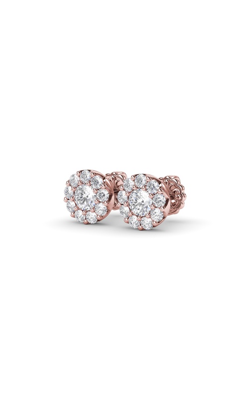 Fana Diamond Fine Jewelry Earring ER4919-14kt-Rose