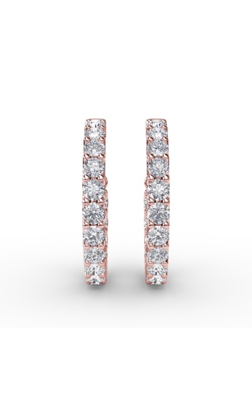 Fana Diamond Fashion Earrings ER4927-14kt-Rose