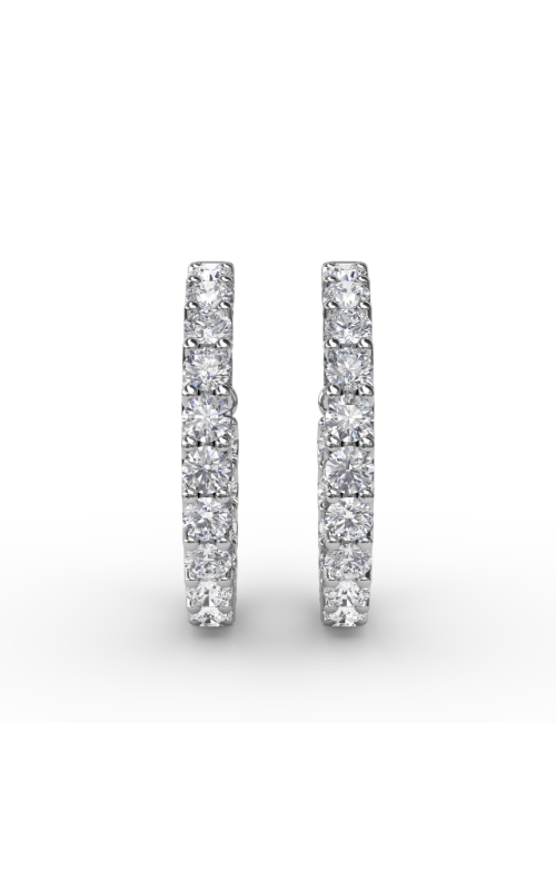 Fana Diamond Fashion Earrings ER4927-14kt-White