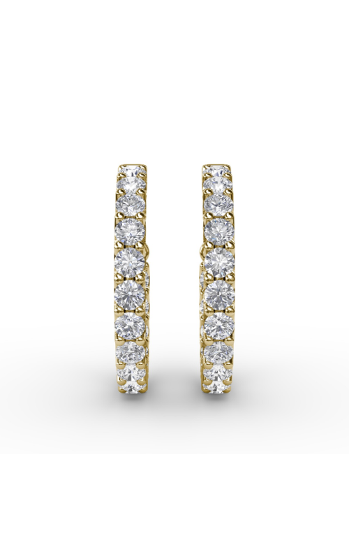 Fana Diamond Fashion Earrings ER4927-14kt-Yellow