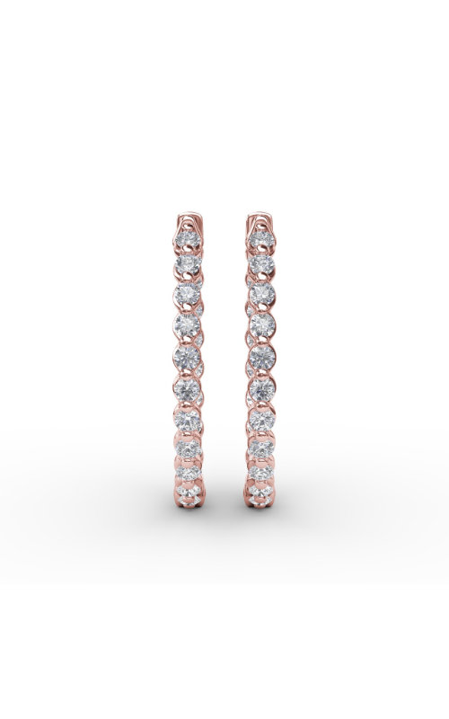 Fana Diamond Fashion Earrings ER4940-14kt-Rose
