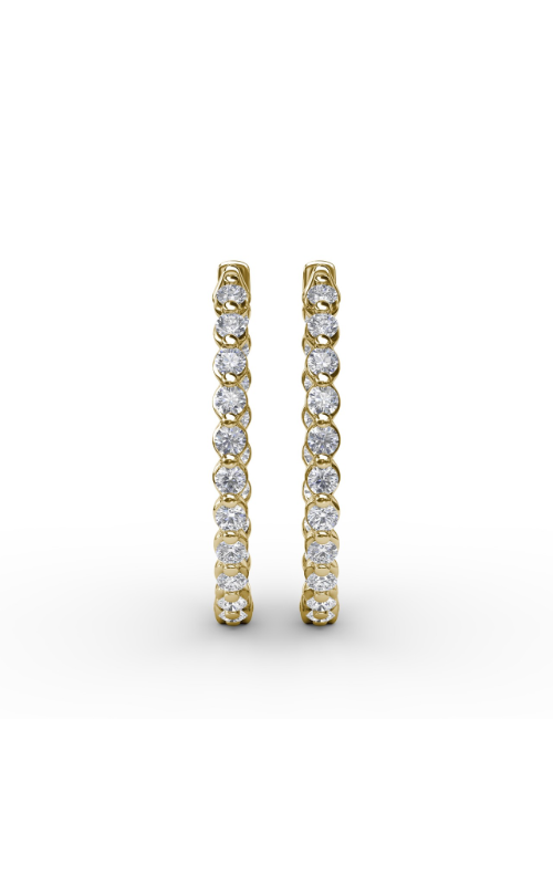 Fana Diamond Fashion Earrings ER4940-14kt-Yellow Fana Diamond Fashion Earrings ER4940-14kt-Yellow