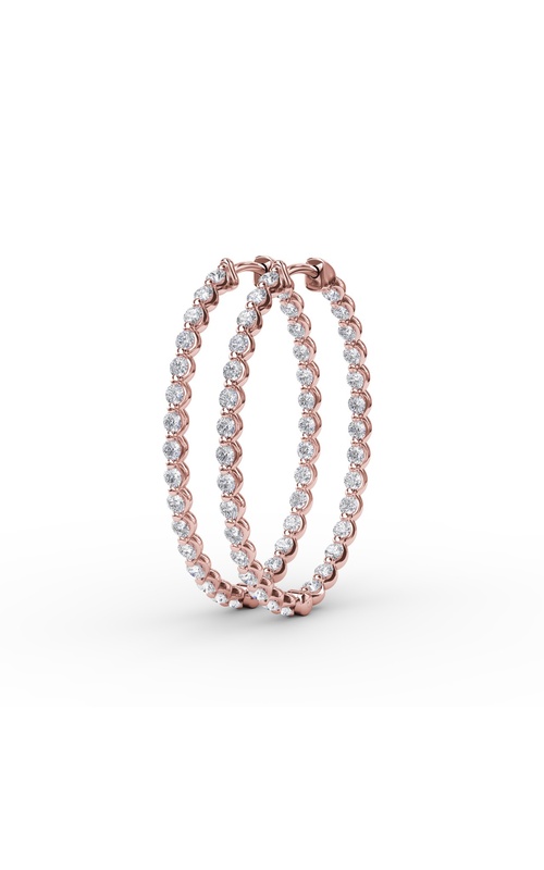 Fana Diamond Fine Jewelry Earring ER4941-14kt-Rose
