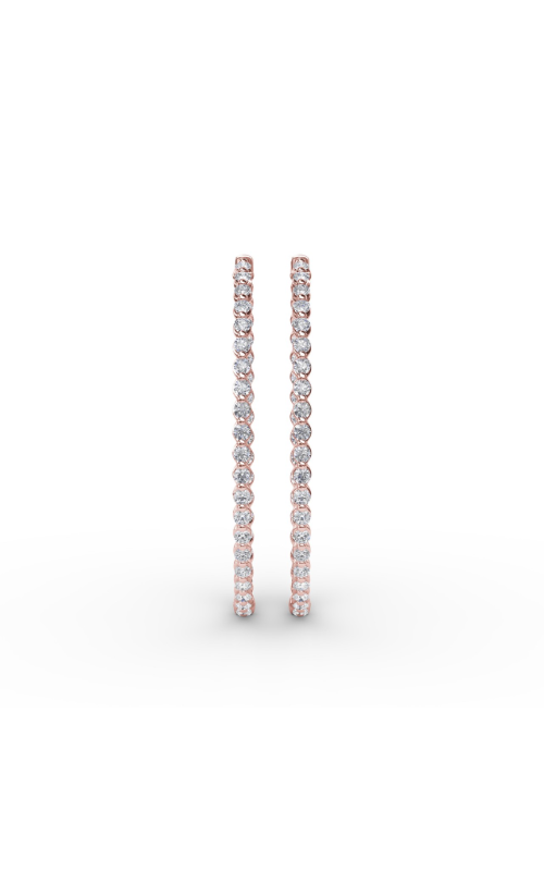 Fana Diamond Fashion Earrings ER4942-14kt-Rose