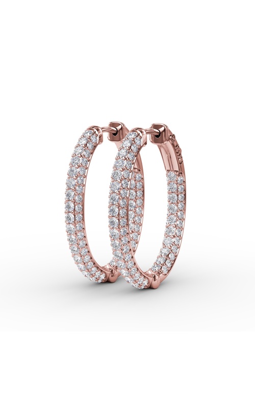 Fana Diamond Fine Jewelry Earring ER4943-14kt-Rose