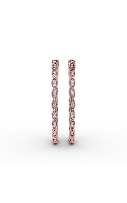 Fana Diamond Fashion Earrings ER4951-14kt-Rose
