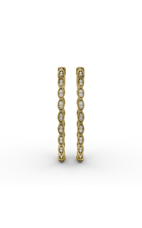 Fana Diamond Fashion Earrings ER4951-14kt-Yellow