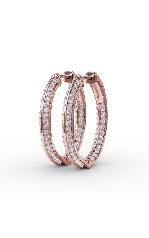 Fana Diamond Fine Jewelry Earring ER4953-14kt-Rose
