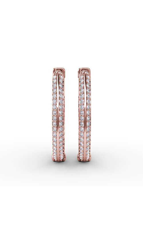 Fana Diamond Fashion Earrings ER4953-14kt-Rose