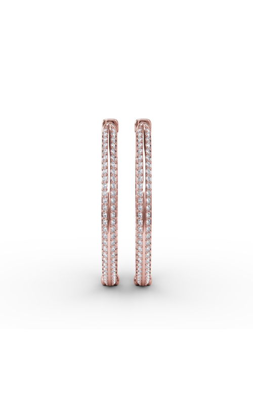 Fana Diamond Fashion Earrings ER4954-14kt-Rose