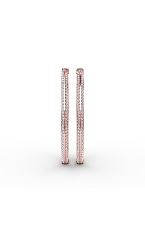 Fana Diamond Fashion Earrings ER4955-14kt-Rose
