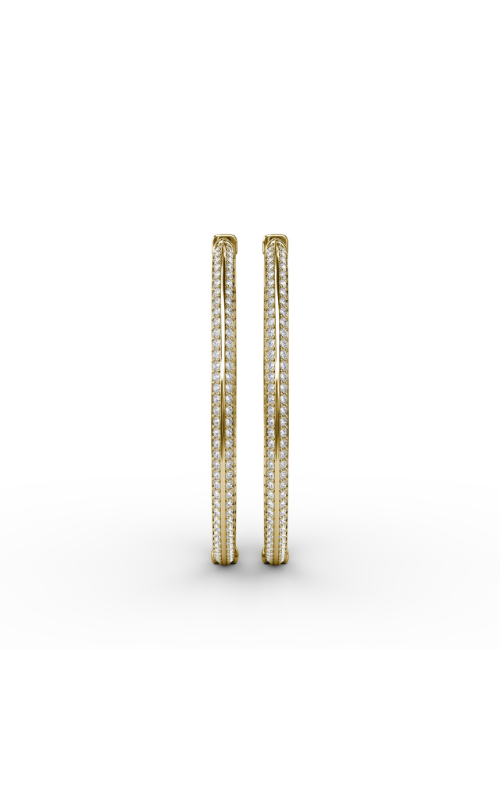 Fana Diamond Fashion Earrings ER4955-14kt-Yellow