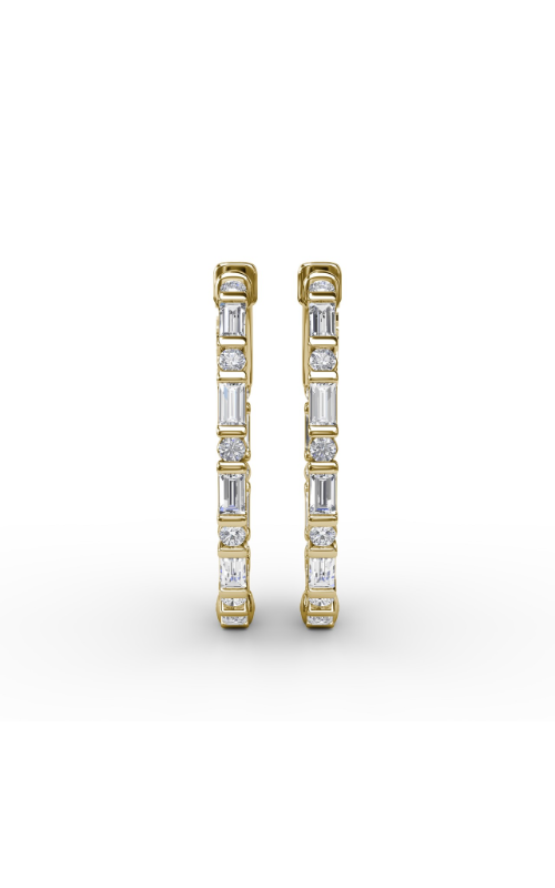 Fana Diamond Fashion Earrings ER4956-14kt-Yellow