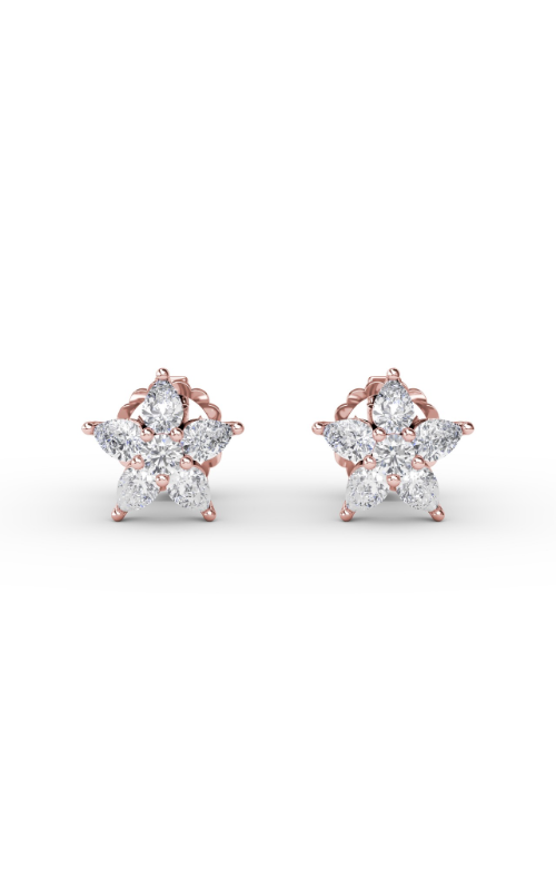 Fana Diamond Fashion Earrings ER4973-14kt-Rose Fana Diamond Fashion Earrings ER4973-14kt-Rose