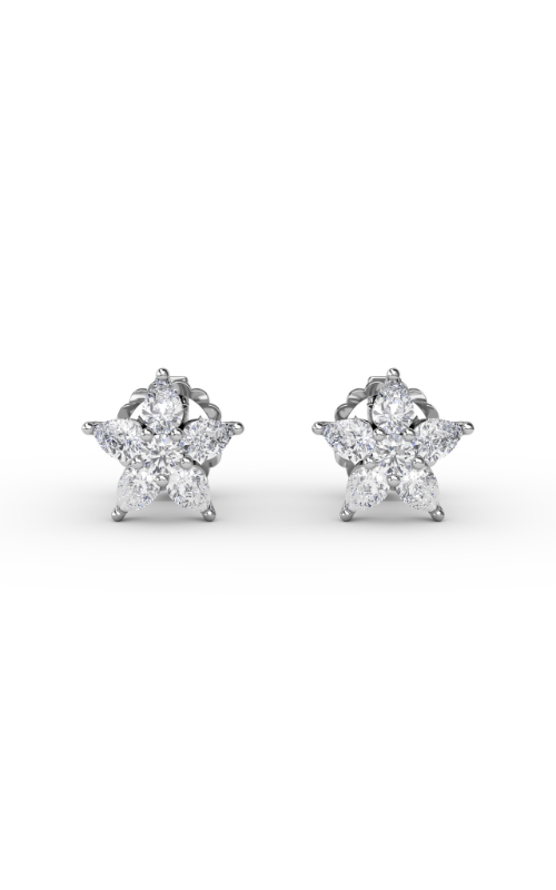Fana Diamond Fashion Earrings ER4973-14kt-White