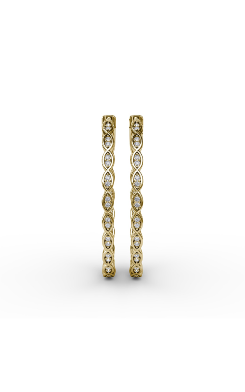 Fana Diamond Fashion Earrings ER4975-14kt-Yellow